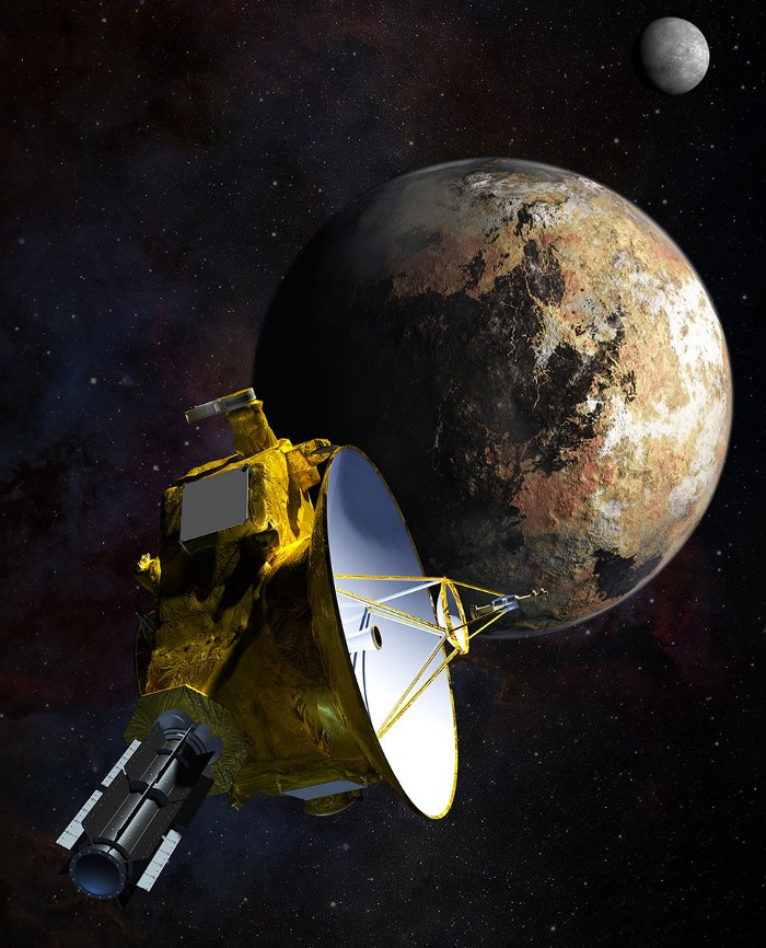 New Horizons проходит мимо Плутона  - WikiCC 