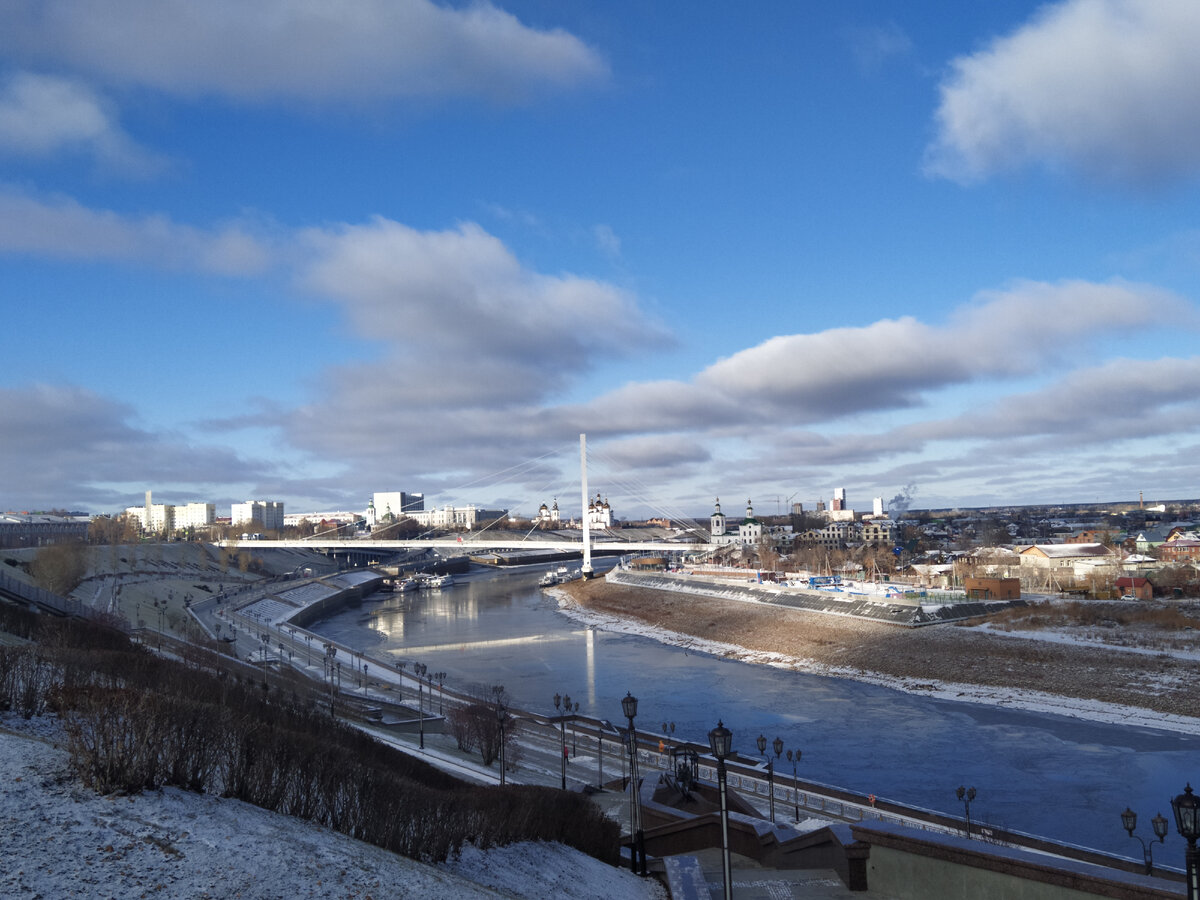 Тюмень, фото из моей поездки в ноябре 2021