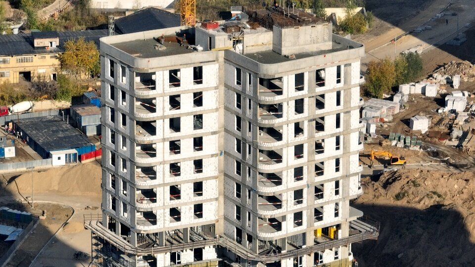ЖК «Символ» — аэросъемка Новострой-М