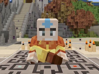    Вышел кроссовер Minecraft и «Аватар: Легенда об Аанге»