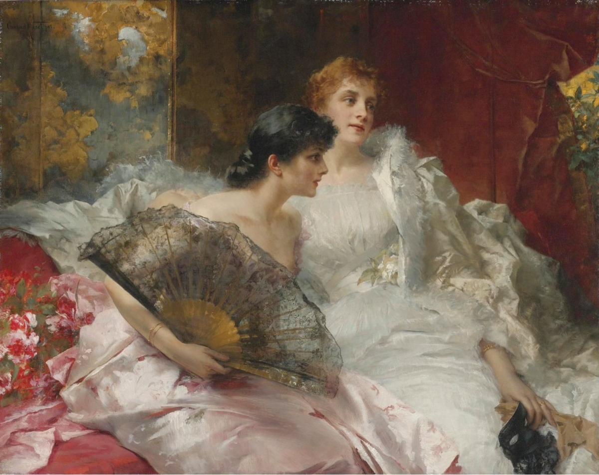 "После бала", Конрад Кизель, 1880-е. (сс) Wikimedia Commons
