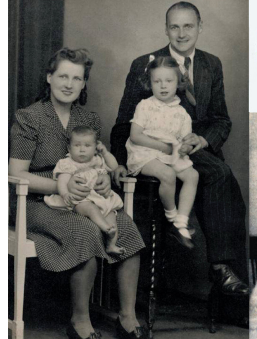 Вивьен в детстве.