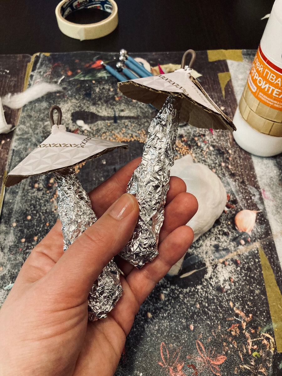 Каркас будущего гриба