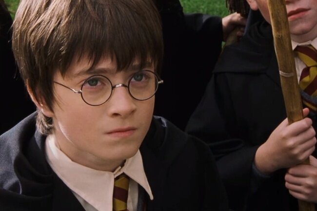 кадр из фильма "Гарри Поттер и Философский камень"