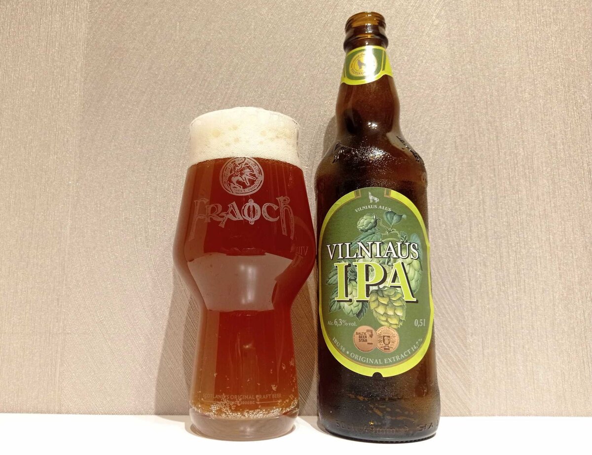 American IPA в стакане. Фото автора