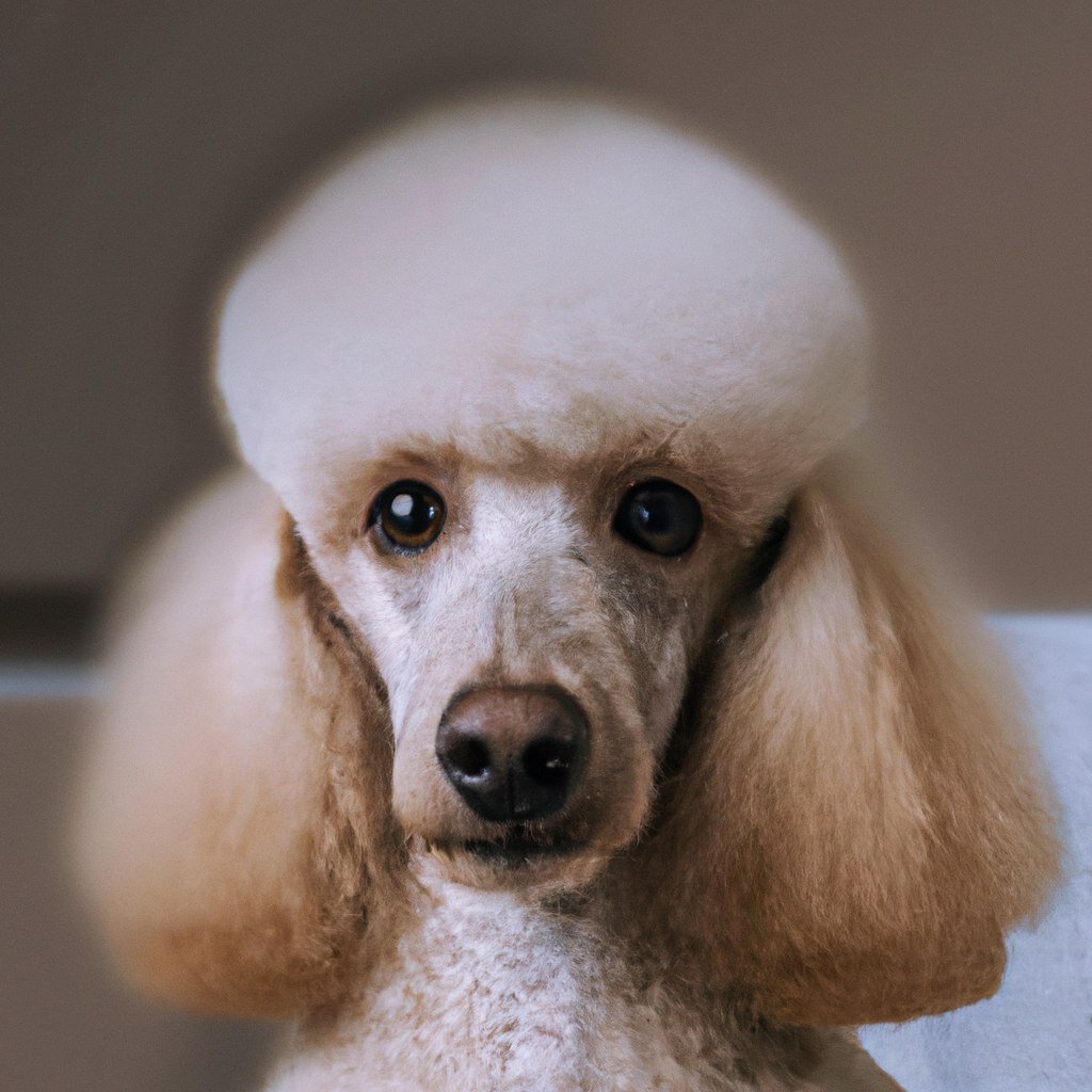 Пудель. Изображение автора.