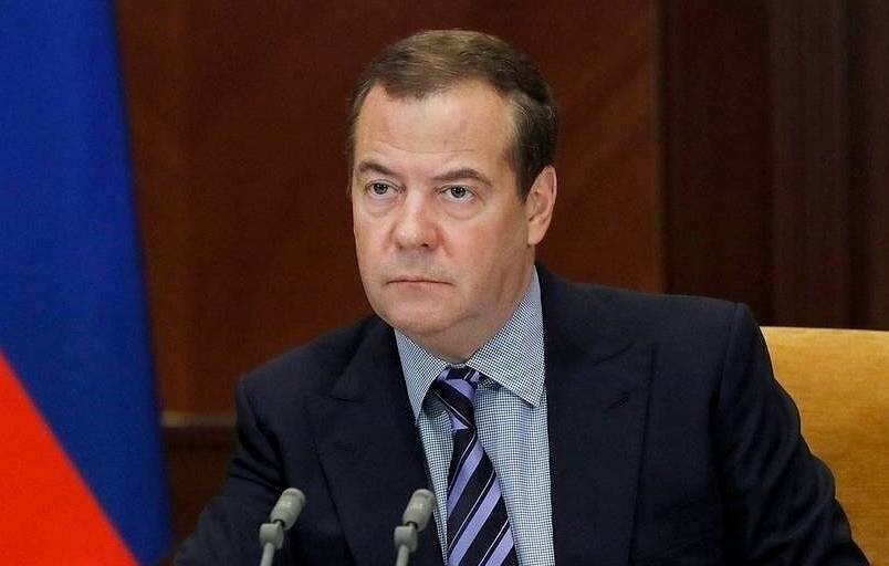    Заместитель председателя Совета безопасности РФ Дмитрий Медведев  Екатерина Штукина/POOL/ТАСС