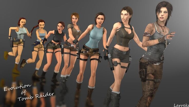 Tomb raider эволюция
