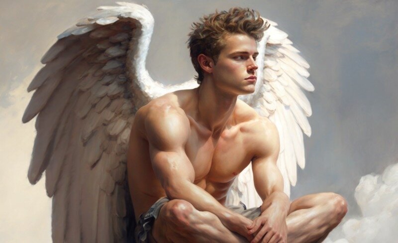 Ангел на работе. Angel Human.