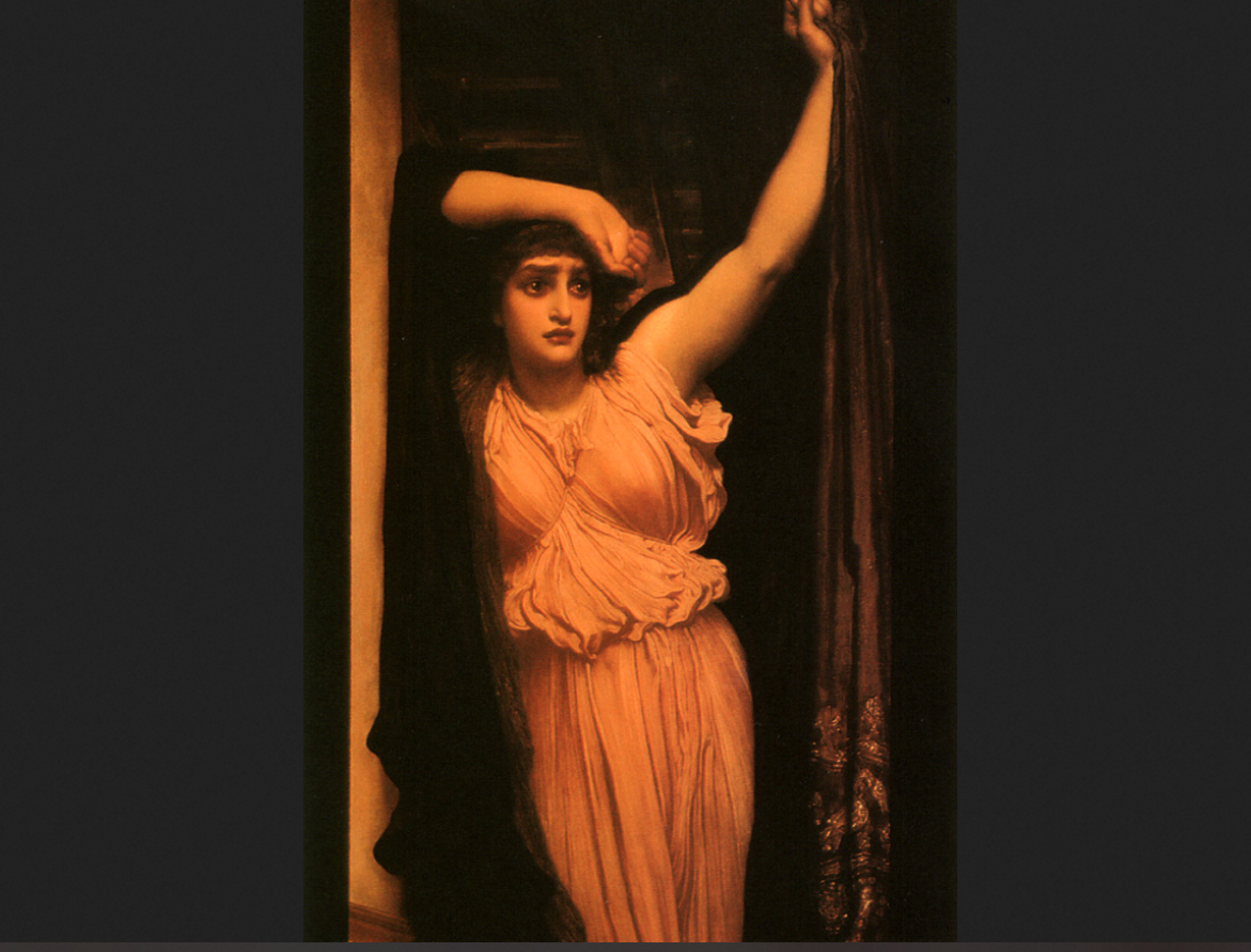 Фредерик Лейтон. «Последние часы Геро», 1880