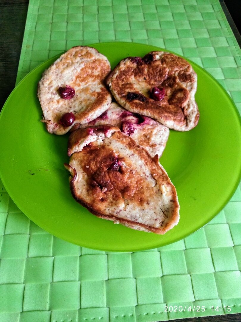 Готовые оладьи