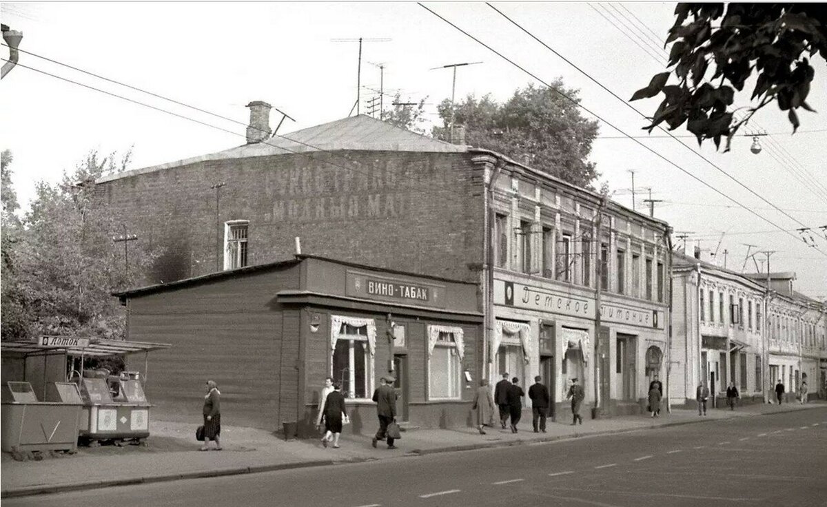 Октябрьская улица, 1967 г.