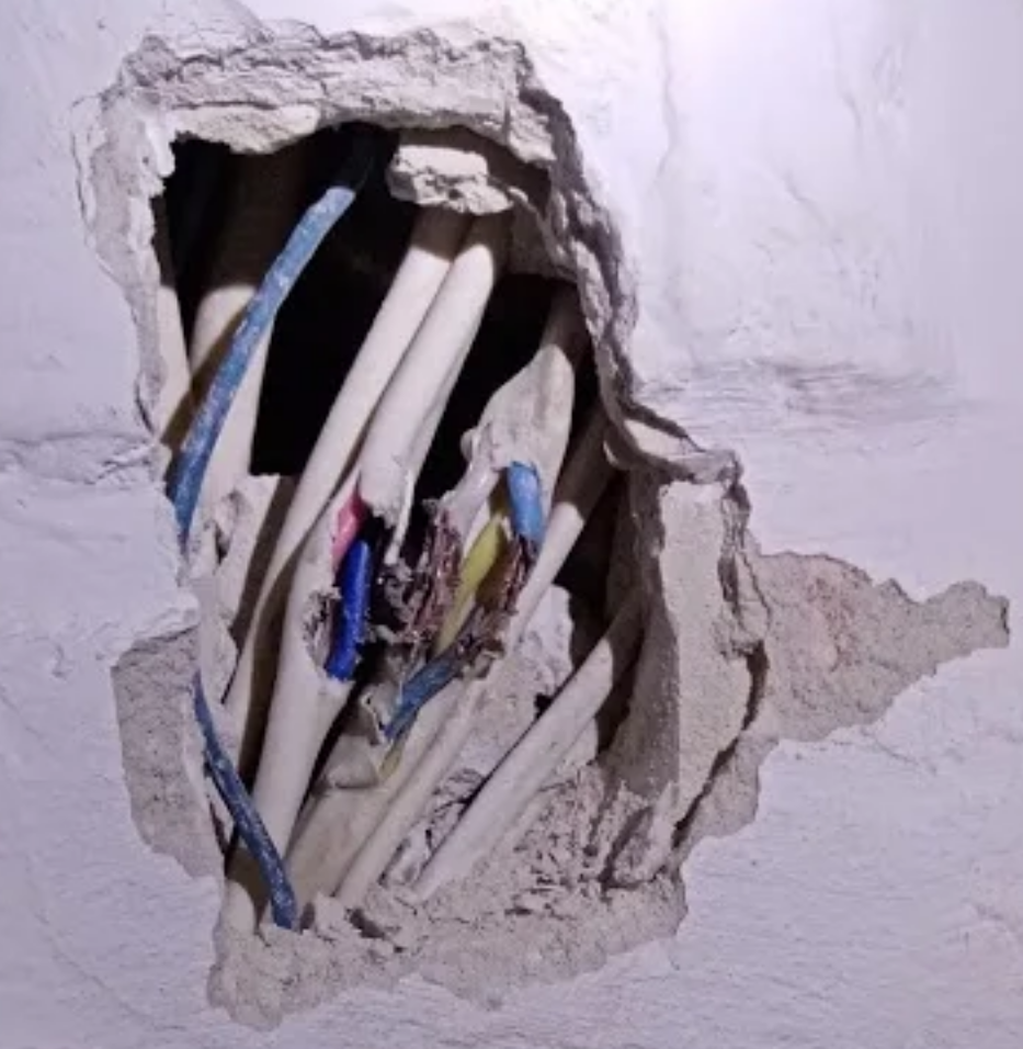 Увеличенное фото повреждения из статьи.