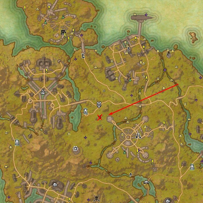 Карта высокий остров teso