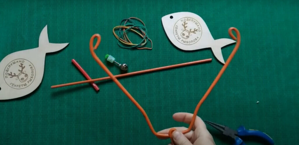 сгибаем в рогульку