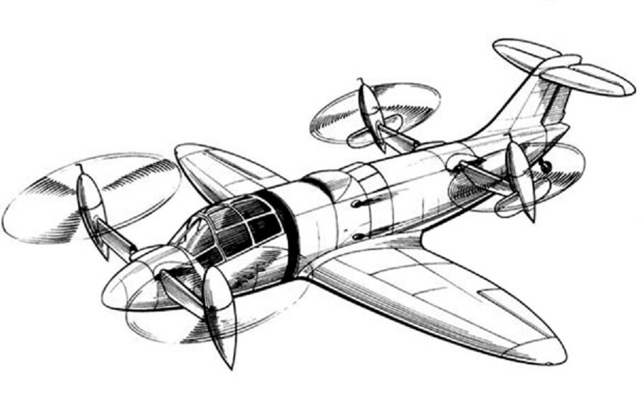 Рисунок летательный аппарат