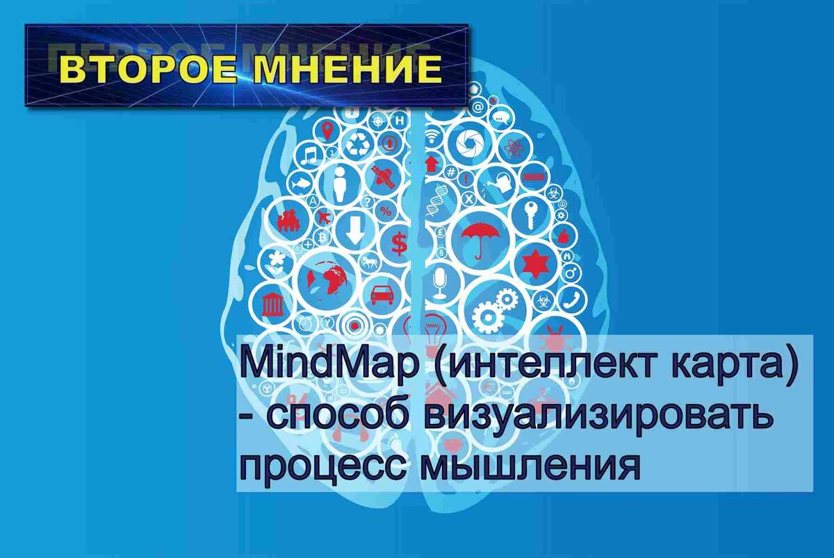 MindMap (интеллект карта) - способ визуализировать процесс мышления