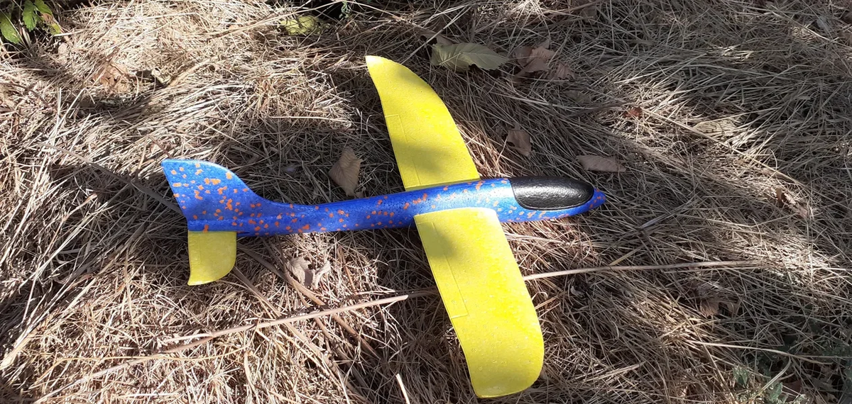 Планер на сене