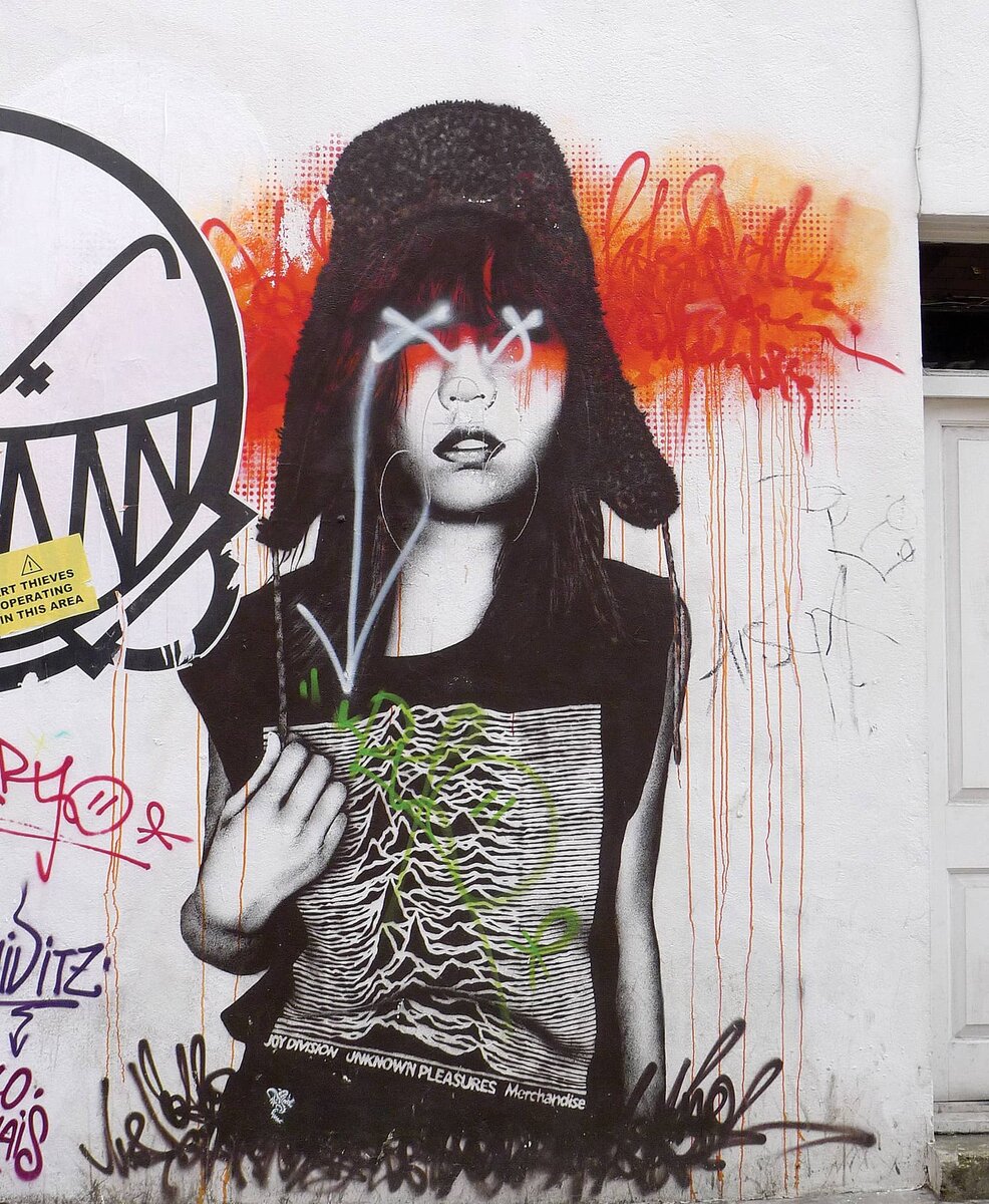 Граффити в районе Брик-Лейн, Лондон, 2012 © Журнал «Искусство»