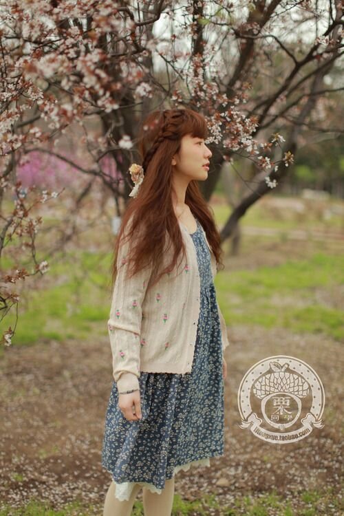 Mori girl.  "60 rules of style"