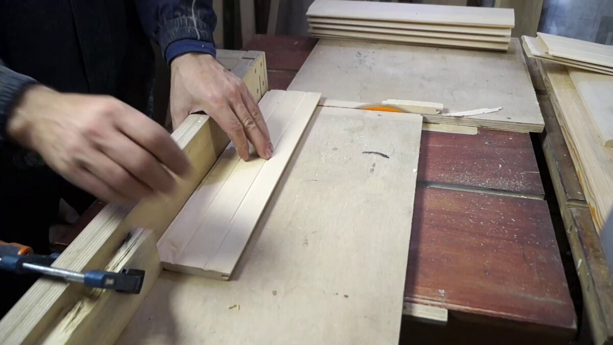 Обрезка обрезков по шаблону. Фото автора