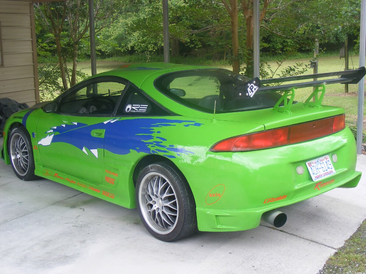 Дрифтовая Mitsubishi Eclipse