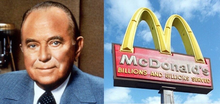 Кто такой Рей крок ? Кто основатель империи McDonald's ?