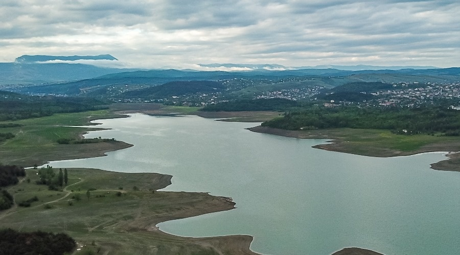 Симферопольское водохранилище сегодня фото