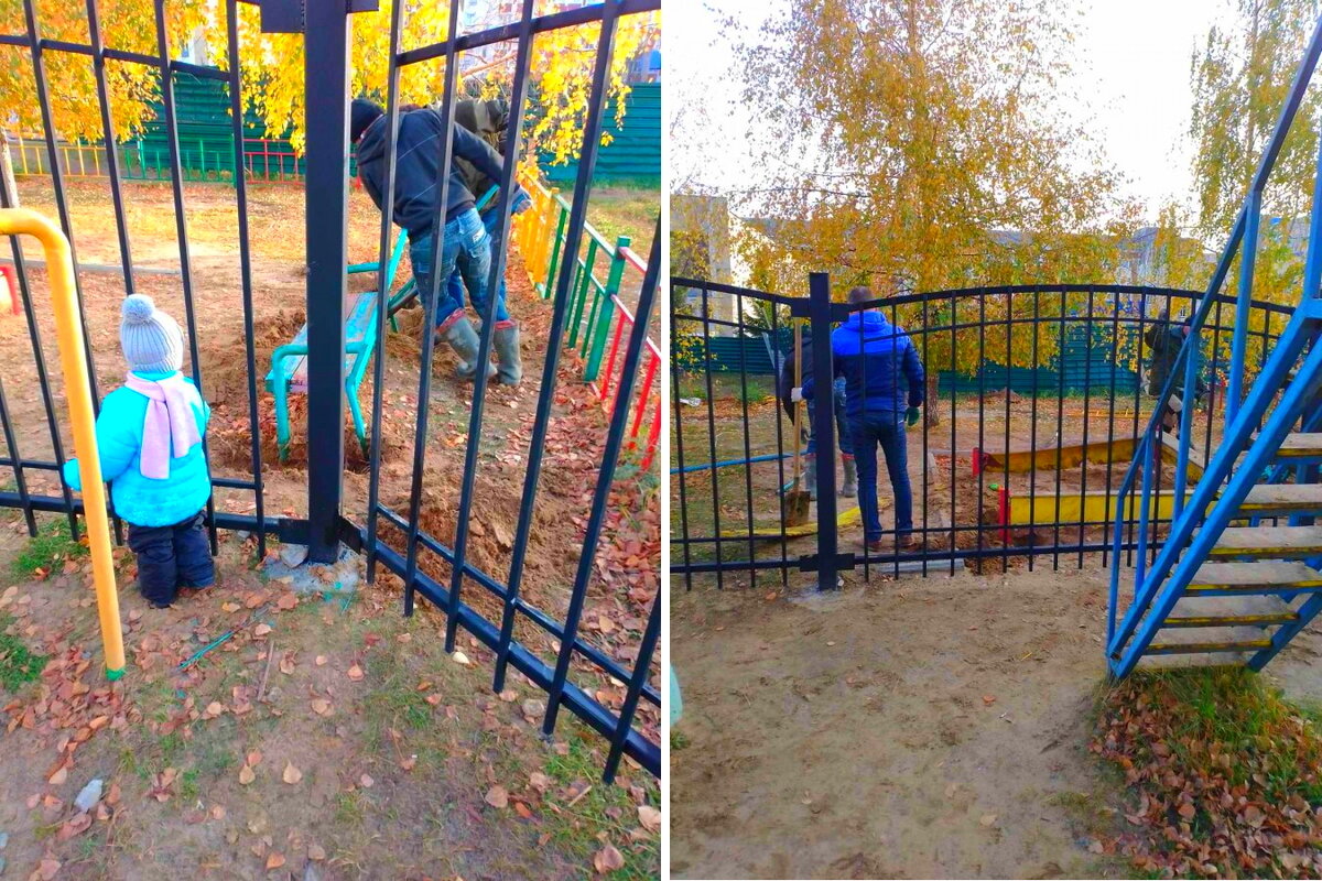 Не будет тебе девочка больше детской площадки Фото: forum.na-svyazi.ru/