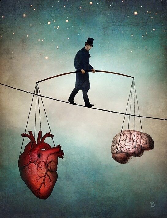 Сердце может прибавить ума, но ум не может прибавить сердца. 