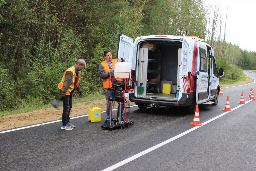 Специалисты Владимирского филиала РОСДОРНИИ проводят аудит работ // пресс-служба РОСДОРНИИ