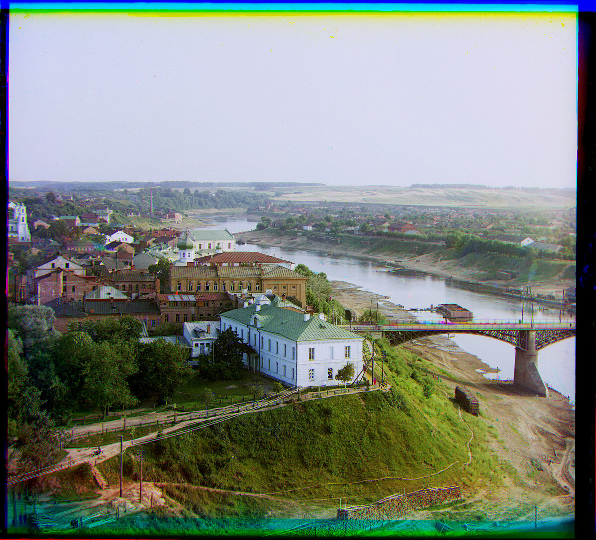 Витебск. Часть города с Западной Двиной. (3074)