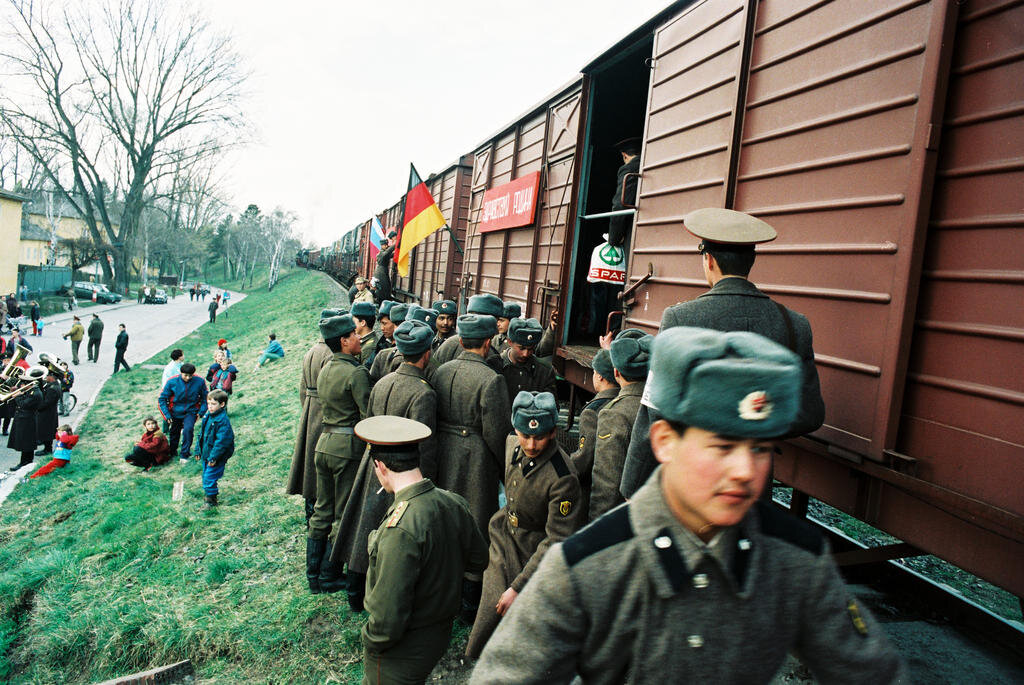 Вывод советских войск из германии фото