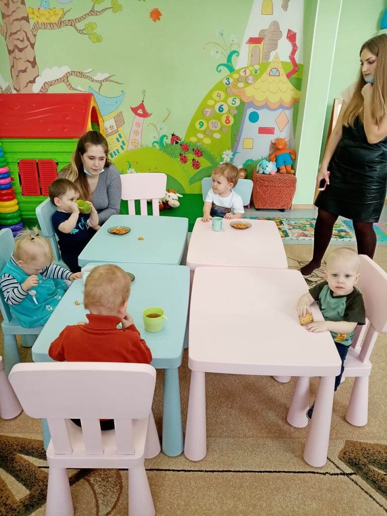 Наша Академия. Пьём чай после занятий.