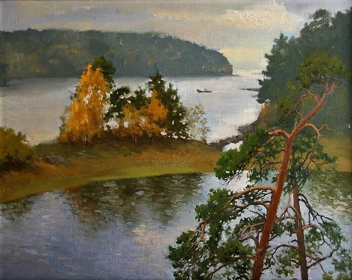 Остров валаам картина