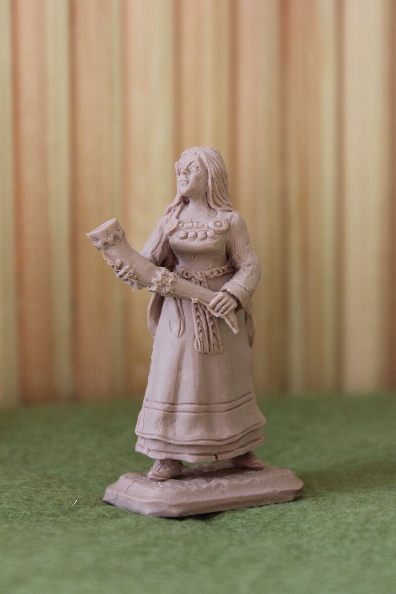 Скандинавская девушка, набор "Княжий двор-2: Конунг". Фото автора