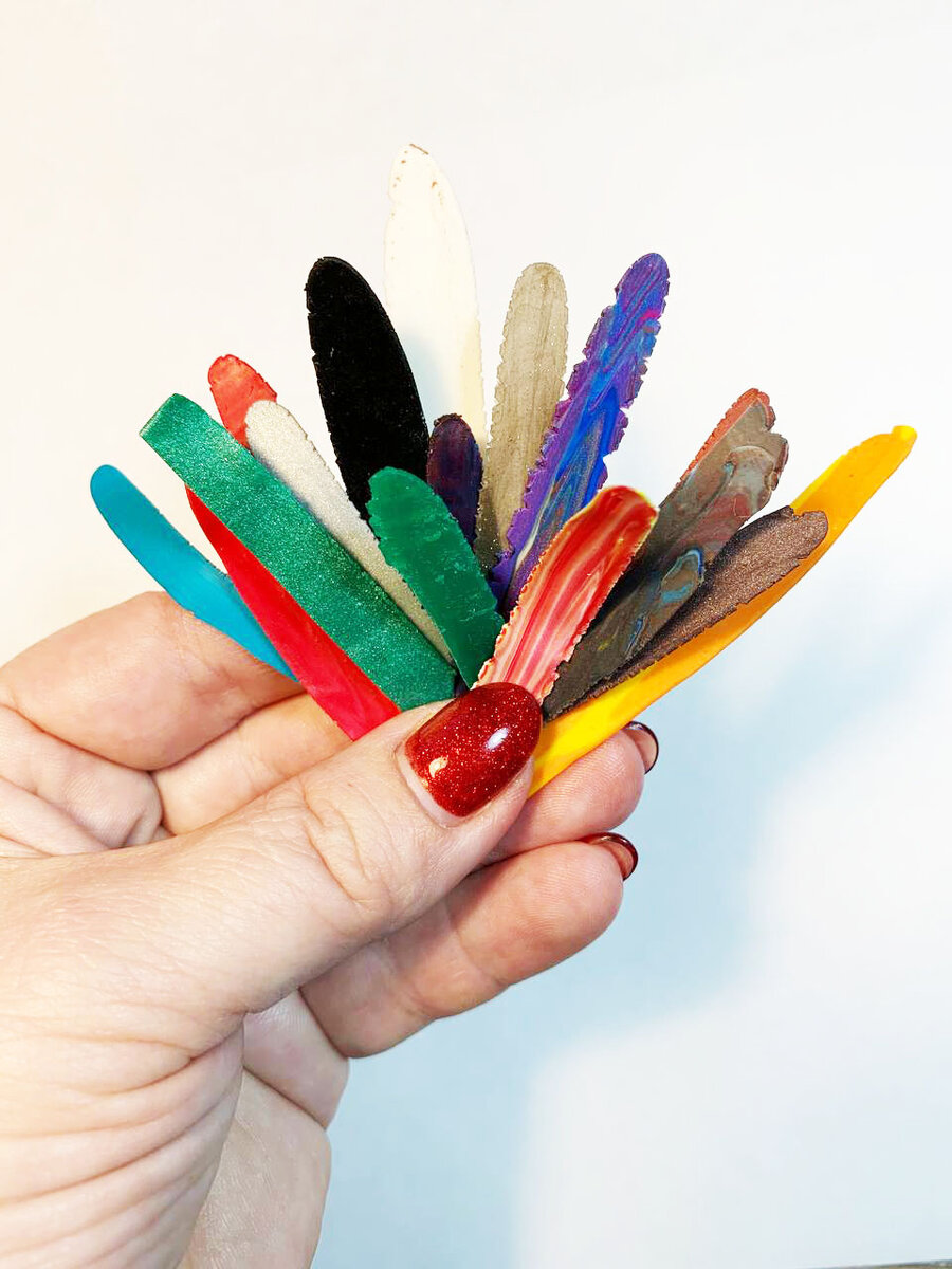 фото их личного архива: запеченные пробники