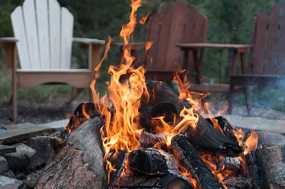 Костер на отдыхе