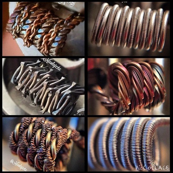 здесь показаны одни из красивых видов койлов