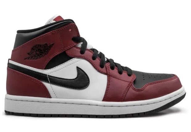 Красные Air Jordan 1mid