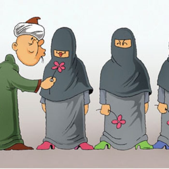Про вторую жену. Многоженство в Исламе. Две жены в Исламе. Против многоженства. Мусульманин с четырьмя женами.