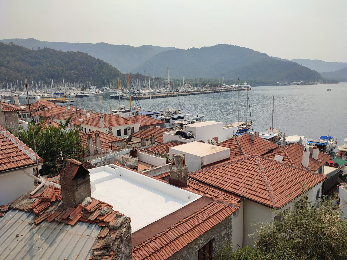 Порт города Мармарис