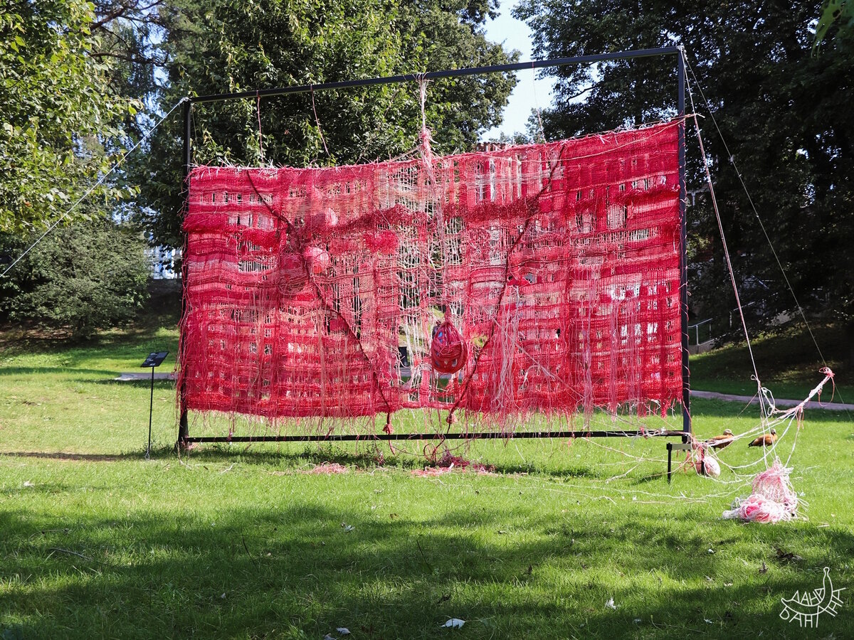 Может, это матка?.. По крайней мере нечто посередине очень на неё похоже))