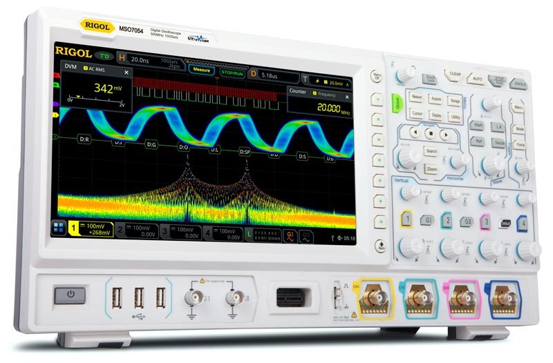 Осциллографы цифровые Rigol серий DS/MSO7000