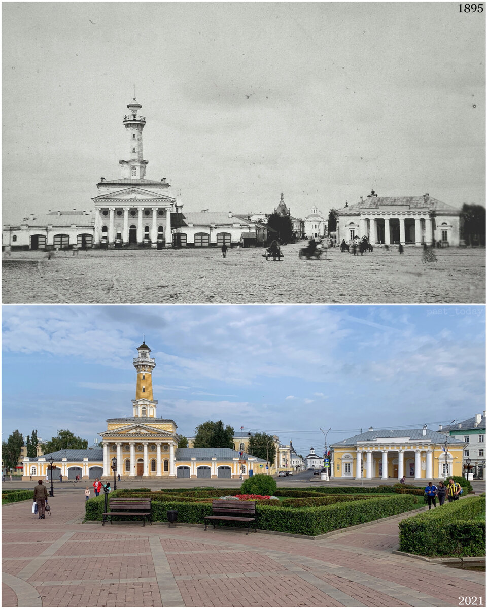 Кострома было/стало #1. Первое знакомство с городом. | past_today | Дзен