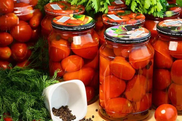 Сладкие маринованные помидоры 