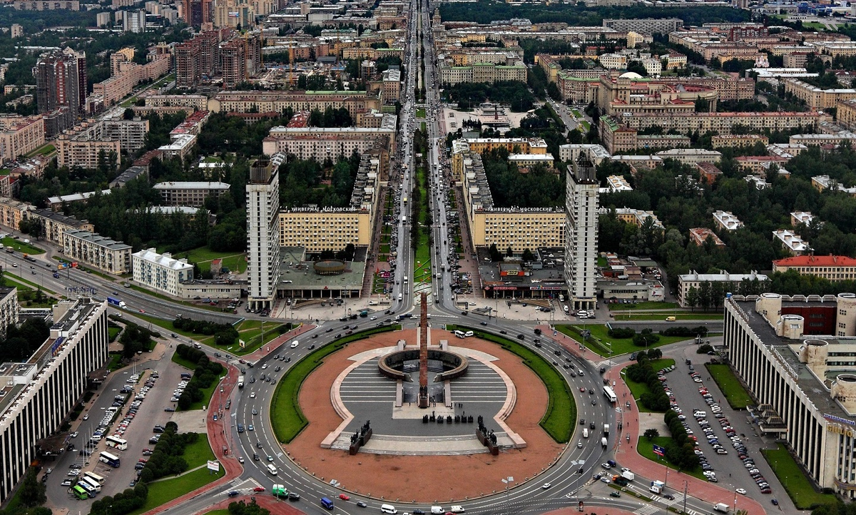 О Петербурге - Площадь Победы