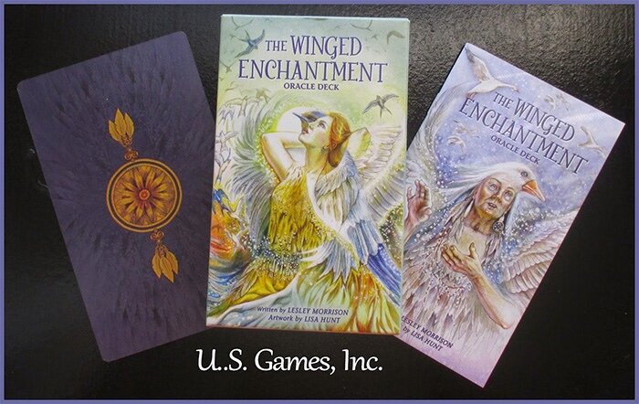 The Winged Enchantment Oracle Deck by Lesley Morrison & Lisa Hunt with U.S.Games Systems  Inc.