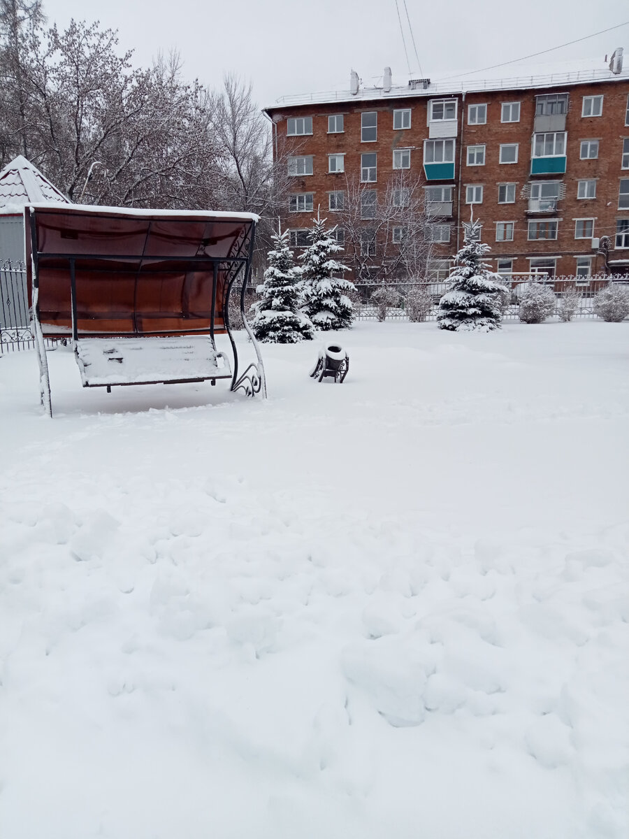 столько снега за один день