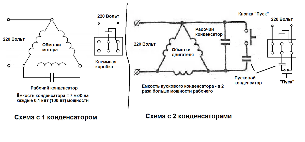 Использование конденсатора в качестве фильтра